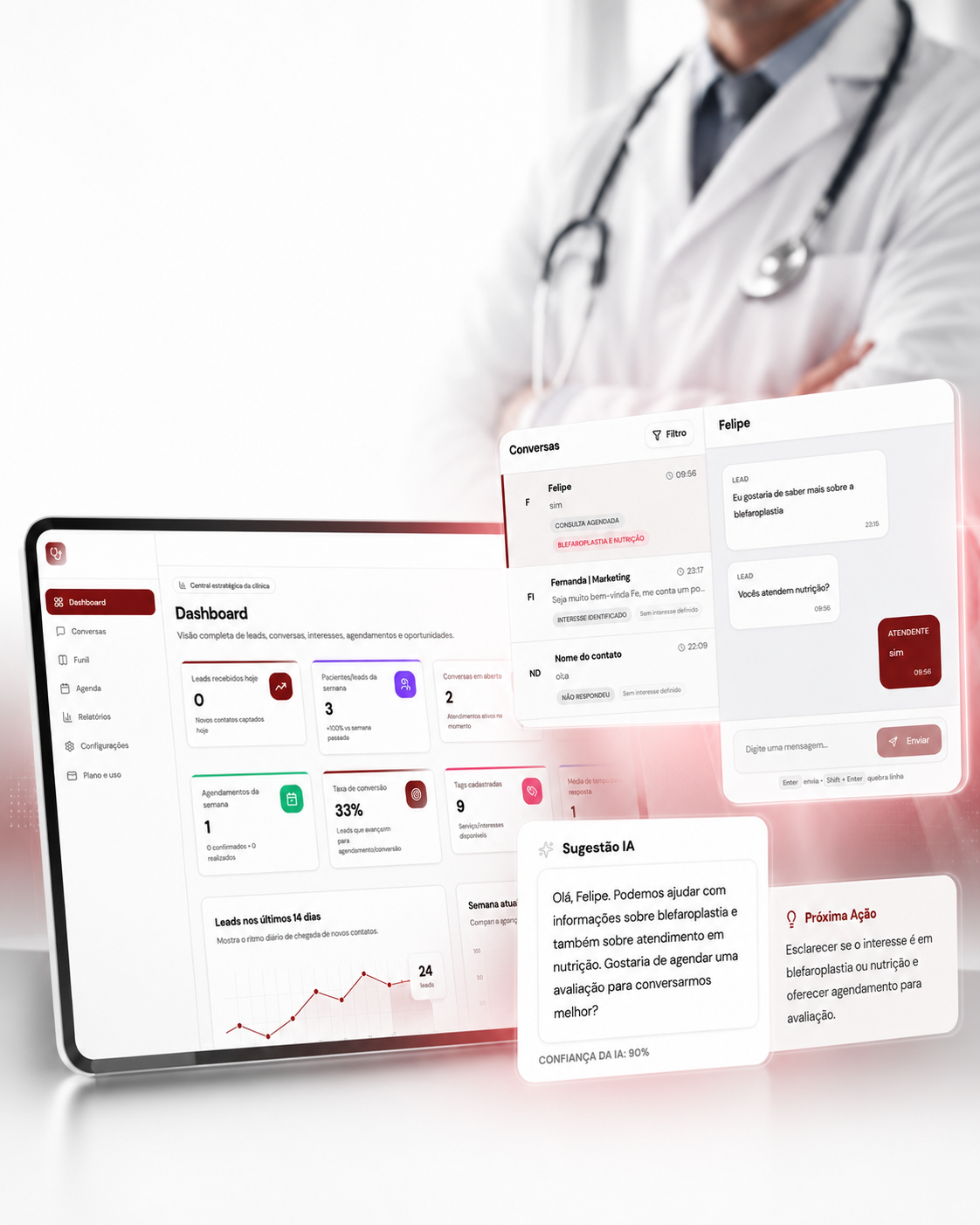 MedFlow atendimento com IA
